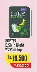 Promo Harga Softex Daun Sirih 29cm 16 pcs - Alfamart
