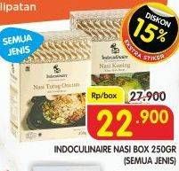 Promo Harga INDOCULINAIRE Nasi Instan All Variants 250 gr - Superindo