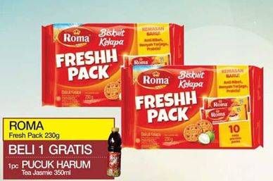 Promo Harga ROMA Biskuit Kelapa Fresh Pack 230 gr - Yogya