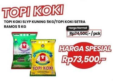 Promo Harga Topi Koki Beras  - Carrefour