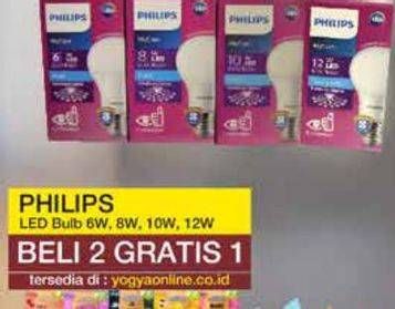 Promo Harga Philips LED Bulb My Care 6 Watt, 10 Watt, 8 Watt, 12 Watt  - Yogya