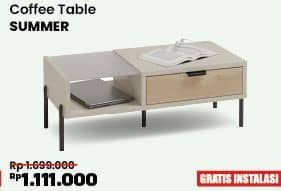 Promo Harga Courts Summer Coffe Table  - COURTS