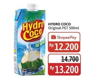 Promo Harga Hydro Coco Minuman Kelapa Original 500 ml - Alfamidi