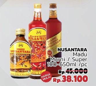 Promo Harga MADU NUSANTARA Madu Murni/Super  - LotteMart