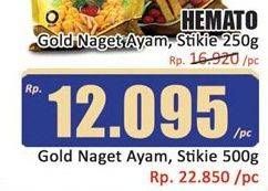 Promo Harga Hemato Gold Nugget Stikie, Ayam 250 gr - Hari Hari