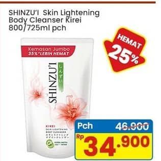 Promo Harga Shinzui Body Cleanser Kirei 800 ml - Indomaret