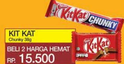 Promo Harga Kit Kat Chunky 38 gr - Yogya