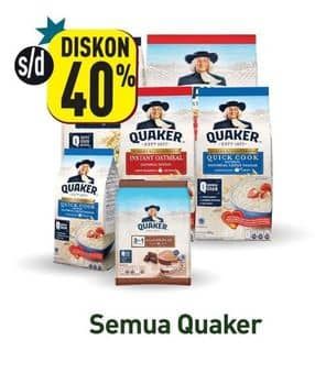 Promo Harga Quaker Oatmeal  - Hypermart