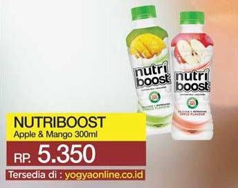 Promo Harga MINUTE MAID Nutriboost Apple, Mango 300 ml - Yogya