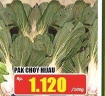 Promo Harga Pak Choy Hijau per 100 gr - Hari Hari