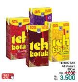 Promo Harga Ultra Teh Kotak All Variants 300 ml - LotteMart