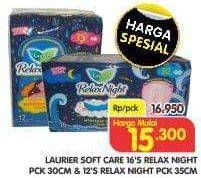 Promo Harga Laurier Relax Night 35 cm/30 cm  - Superindo