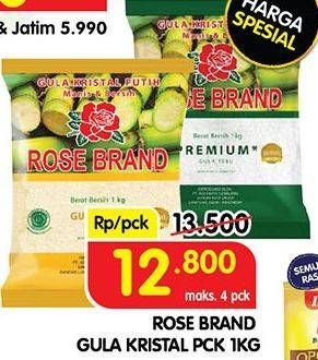 Promo Harga Rose Brand Gula Kristal Putih Premium, Kuning 1000 gr - Superindo