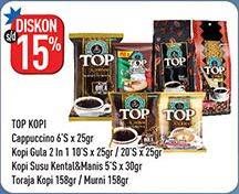 Promo Harga TOP COFFEE Kopi  - Hypermart