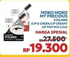 Promo Harga Moko Moko My Precious Eyeliner/Lip Cream/Lip Tint/Lip & Cheek  - Indomaret