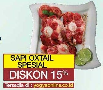 Promo Harga Oxtail Sapi per 100 gr - Yogya