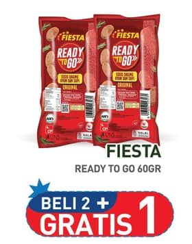Promo Harga Fiesta Ready To Go 60 gr - Hypermart