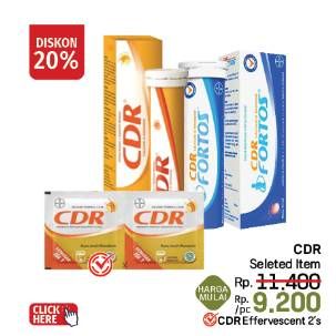 Promo Harga CDR Suplemen Makanan per 2 sachet 1 pcs - LotteMart