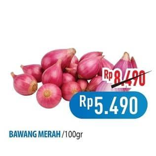 Promo Harga Bawang Merah per 100 gr - Hypermart