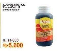 Promo Harga Koepoe Koepoe Aroma All Variants 60 ml - Indomaret