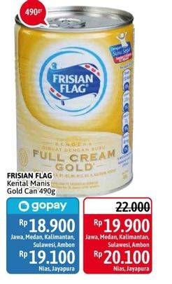 Promo Harga FRISIAN FLAG Susu Kental Manis Gold 490 gr - Alfamidi