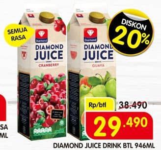 Promo Harga Diamond Juice All Variants 946 ml - Superindo