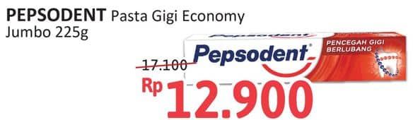 Promo Harga Pepsodent Pasta Gigi Pencegah Gigi Berlubang 225 gr - Alfamidi