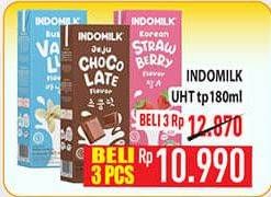 Promo Harga Indomilk Susu UHT 190 ml - Hypermart