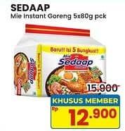 Promo Harga Sedaap Mie Goreng Original per 5 pcs 90 gr - Indomaret