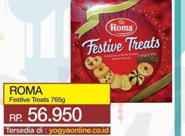 Promo Harga ROMA Festive Treats 765 gr - Yogya
