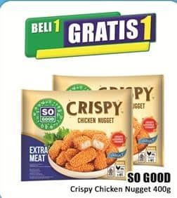 Promo Harga So Good Crispy Chicken Nugget 400 gr - Hari Hari