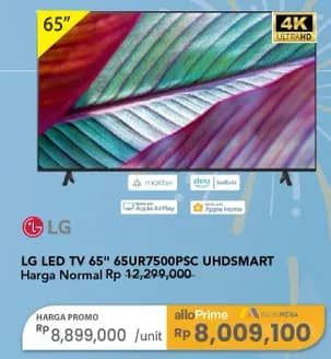 Promo Harga LG 65UR7500PSC  - Carrefour