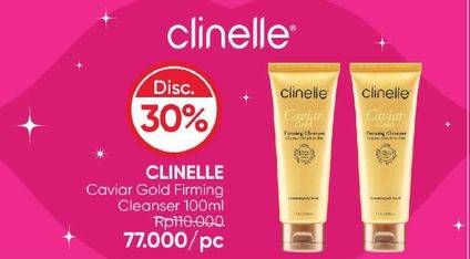 Promo Harga Clinelle Caviar Gold Firming Cleanser 100 ml - Guardian