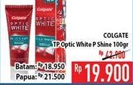 Promo Harga COLGATE Toothpaste Optic White Plus Shine 100 gr - Hypermart