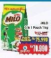 Promo Harga MILO ActivGo 3in1 1000 gr - Hypermart