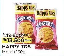 Promo Harga HAPPY TOS Tortilla Chips per 2 pouch 160 gr - Alfamart