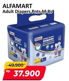 Promo Harga Alfamart Adult Diapers Pants M8 8 pcs - Alfamart