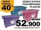 Promo Harga COMBY Container Box 50 ltr - Giant
