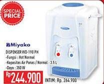 Promo Harga MIYAKO WD-190 PH | Water Dispenser 3500 ml - Hypermart