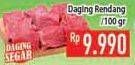 Promo Harga Daging Rendang Sapi per 100 gr - Hypermart