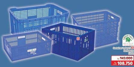 Promo Harga GREEN LEAF Container Industri Serbaguna 2203 ltr - Lotte Grosir