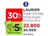 Promo Harga Laurier Super Slimguard Day 22.5 Cm 20 pcs - Watsons