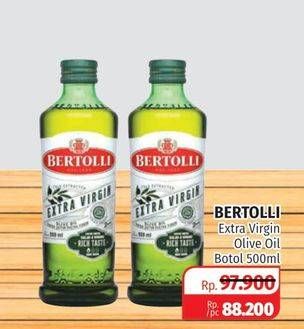 Promo Harga BERTOLLI Olive Oil Extra Virgin 500 ml - Lotte Grosir