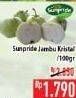 Promo Harga SUNPRIDE Jambu Crystal per 100 gr - Hypermart