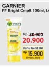 Promo Harga GARNIER Light Complete Brightening Foam 100 ml - Alfamart