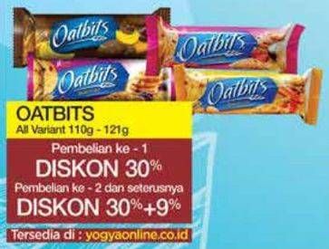 Promo Harga OATBITS Biskuit All Variants 110 gr - Yogya