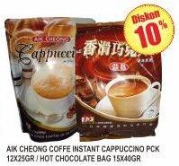 Promo Harga Coffee Instant Cappucino, Hot Chocolate  - Superindo