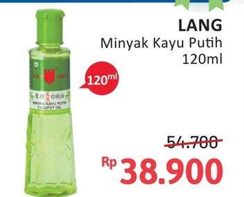 Promo Harga CAP LANG Minyak Kayu Putih 120 ml - Alfamidi