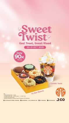 Promo Harga Sweet Twist  - JCO