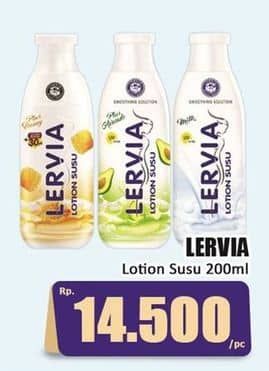Promo Harga Lervia Lotion Milk 200 ml - Hari Hari